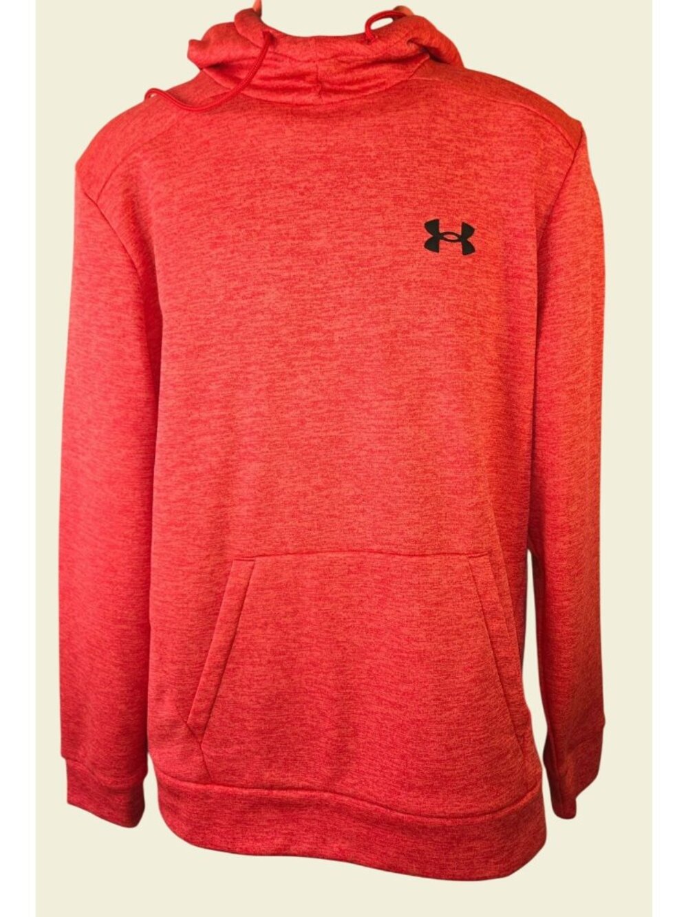 Under Armour Mens Loose Fit Red Hoodie Medium